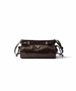 Prada Bonnie small leather shoulder bag(HIGH-END GRADE)