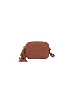 GG Pebbled Calfskin Small Soho Disco Bag