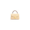 CELINE TEEN NINO BAG IN Raffia and calfskin(HIGH-END GRADE)