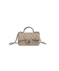 CHANEL Mini Classic Handbag With Top Handle