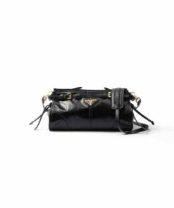 Prada Bonnie small leather shoulder bag(HIGH-END GRADE)