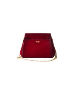 Prada Enchaine mini suede bag(HIGH-END GRADE)