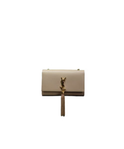 YSL kate medium tassel in grain de poudre embossed leather