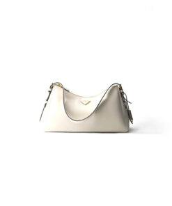 Prada Aimee large leather shoulder bag