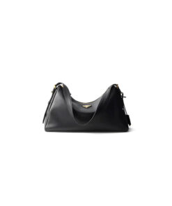 Prada Aimee large leather shoulder bag