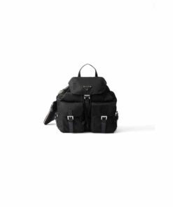 Prada Re-Nylon medium backpack with pouch