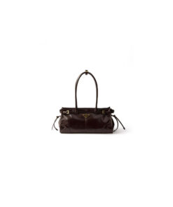 Prada  medium leather handbag(HIGH-END GRADE)