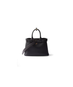 Prada Buckle small leather handbag with belt(high-end grade)