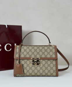 Gucci Padlock medium top handle bag