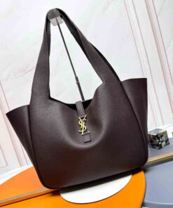 YSL LE 5 À 7 BEA in grained leather(HIGH-END GRADE)