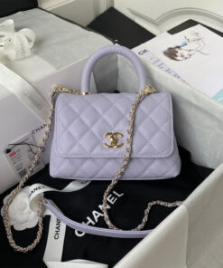 Chanel MINI COCO Handle Bag(HIGH-END GRADE)