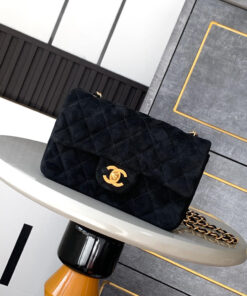 CHANEL SUEDE MINI FLAP BAG(HIGH-END GRADE)