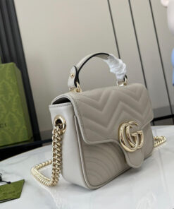 GG Marmont mini top handle bag
