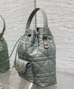 Small Dior Caro Bucket Bag(HIGH-END GRADE)