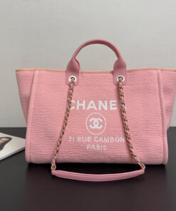 CHANEL Deauville Large Tote(HIGH-END GRADE)