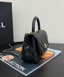 Chanel MINI COCO Handle Bag(HIGH-END GRADE)