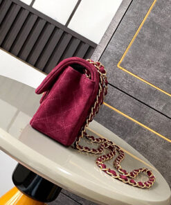 CHANEL SUEDE MINI FLAP BAG(HIGH-END GRADE)