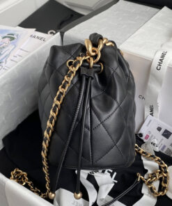 CHANEL Drawstring Bag