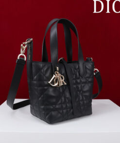 Small Dior Toujours Vertical Tote Bag(high-end grade)