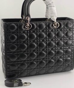 Dior Large Lady Dior Bag(HIGH-END GRADE)