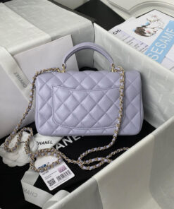 CHANEL Mini Classic Handbag With Top Handle