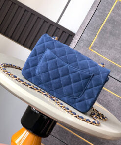 CHANEL SUEDE MINI FLAP BAG(HIGH-END GRADE)