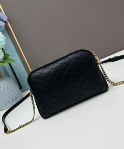 YSL Gaby zipped pouch in quilted lambskin