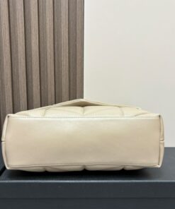 YSL PUFFER small in suede(HIGH-END GRADE)