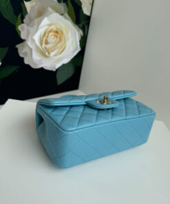 CHANEL Mini Classic Handbag With Top Handle