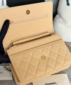 Chanel classic chain wallet