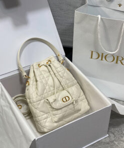 Small Dior Caro Bucket Bag(HIGH-END GRADE)