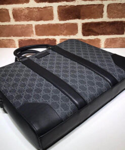 Gucci GG Black Briefcase