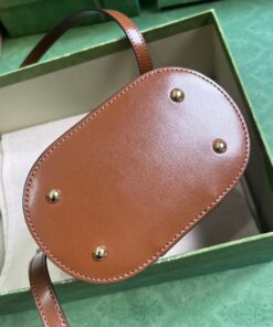 GG Mini bamboo shoulder bag