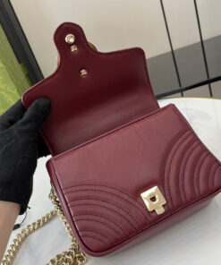 GG Marmont mini top handle bag