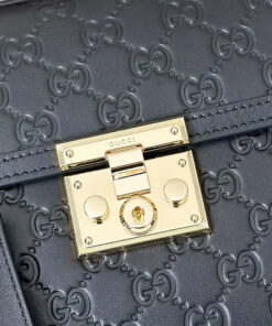 Gucci Padlock medium top handle bag