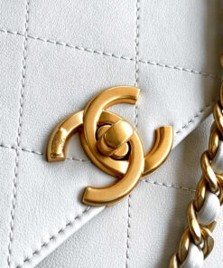 Chanel Large Flap Bag With Top Handle(HIGH-END GRADE)