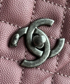 Chanel Large Flap Bag With Top Handle(HIGH-END GRADE)