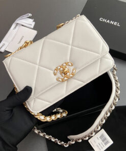 CHANEL 19 Wallet on Chain(high-end grade)
