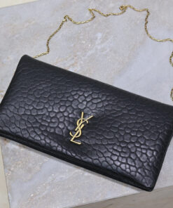 YSL CALYPSO GRAINED LAMBSKIN MINI BAG