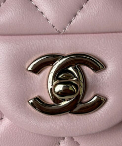 CHANEL Mini Classic Handbag With Top Handle