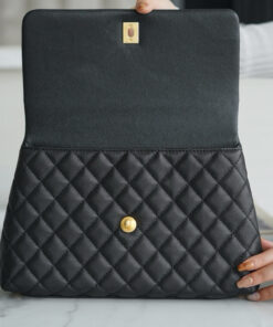 Chanel Large Flap Bag With Top Handle(HIGH-END GRADE)