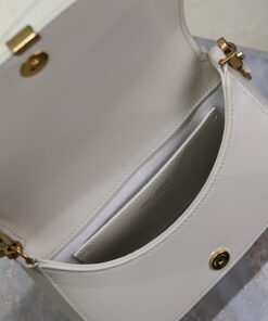 YSL VOLTAIRE TOP HANDLE in leather