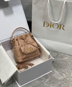 Dior Caro Micro Bucket Bag
