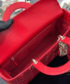 Dior Large Lady Dior Bag(HIGH-END GRADE)