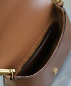 YSL VOLTAIRE TOP HANDLE in leather
